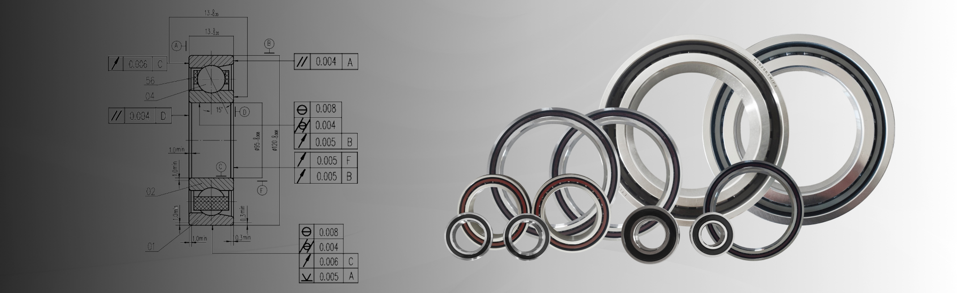 軸承產(chǎn)品展示及參數(shù)